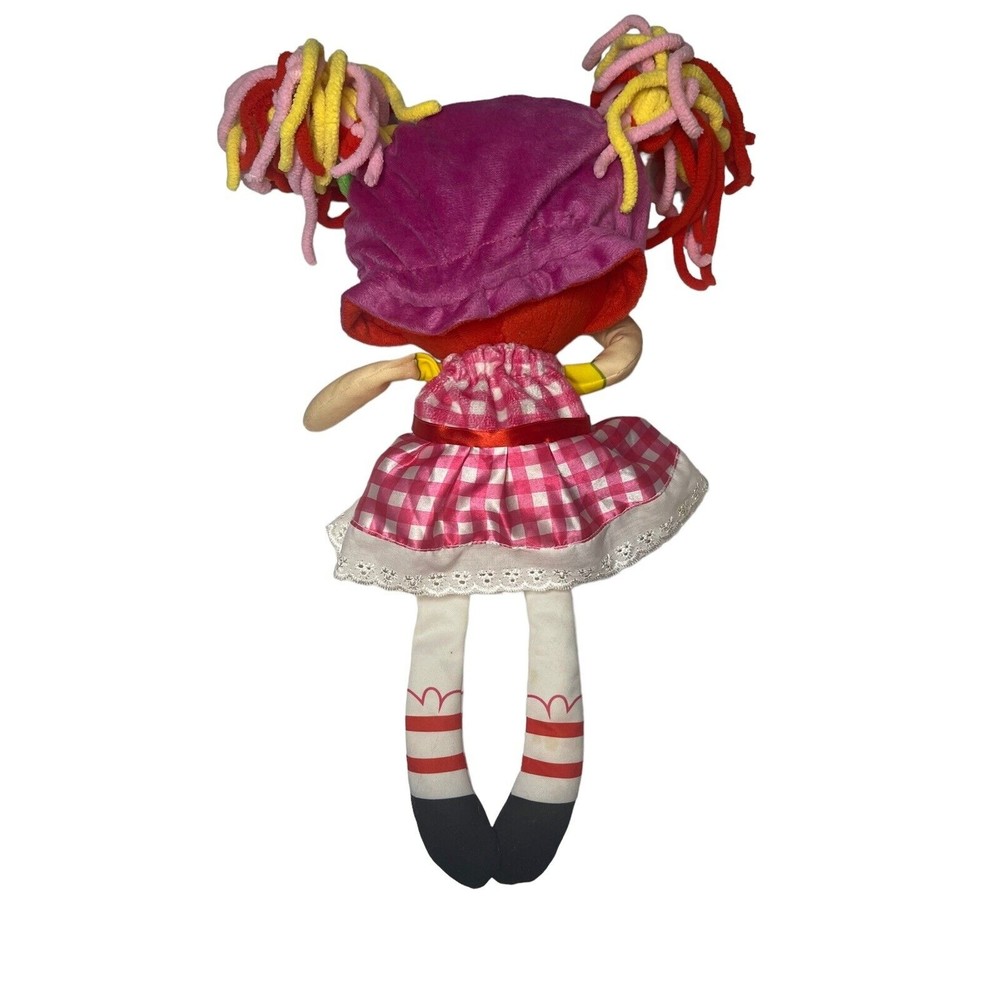 Flip Zee Girls "Zana" Very Berry Stawberry Reversible Plush Doll Cuddly 2 In 1‎ - Picture 2 of 6